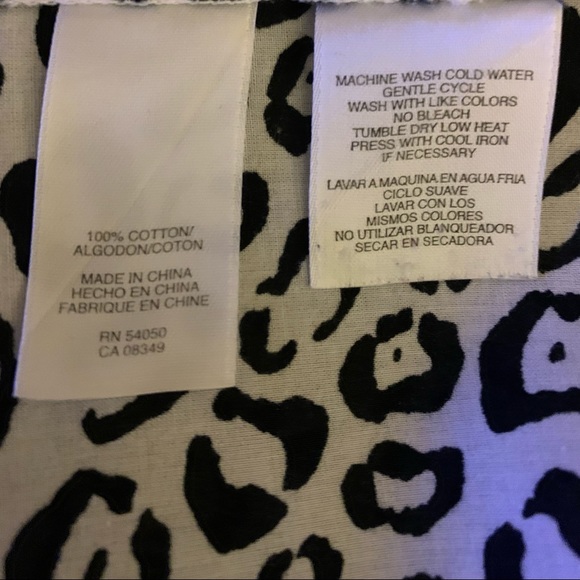 Jones New York Signature Cotton Top - Picture 4 of 5